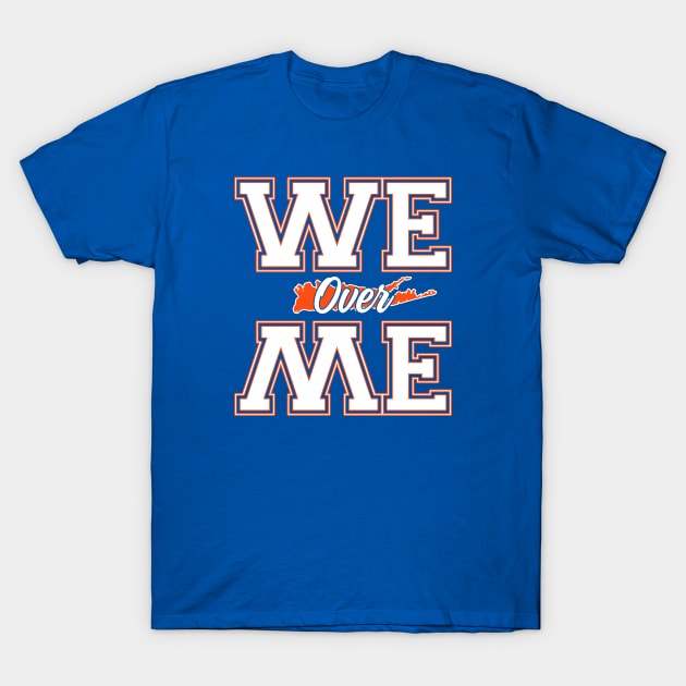 We Over Me T-Shirt by Lightning Bolt Designs